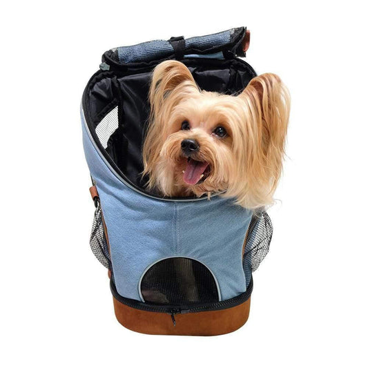 Ibiyaya® Lightweight Pet Backpack | Denim FC2131-D Pets Own Us
