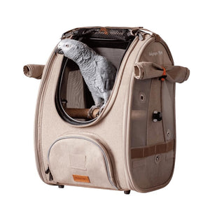 Ibiyaya TrackPack | Bird Carrier Backpack with Perch | Airline-Approved FC2296-T Pets Own Us
