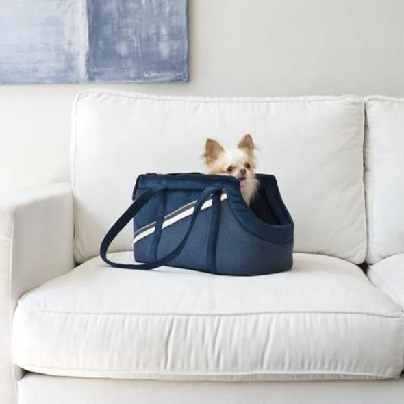 Oh Charlie Allure Travel Bag LUXURY by Oh Charlie - Navy Blue Pets Own Us