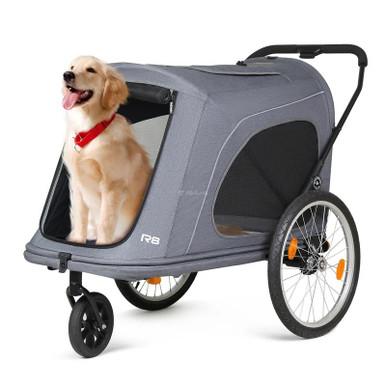 Beberoad R8 | Large Dog Stroller & Bike Trailer | > 45kg | 2 Colours