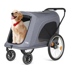  Beberoad R8 PRO  4-Wheeler | Large Dog Stroller & Bike Trailer |  > 45kg | 2 Colours  R8-PRO-B Pets Own Us