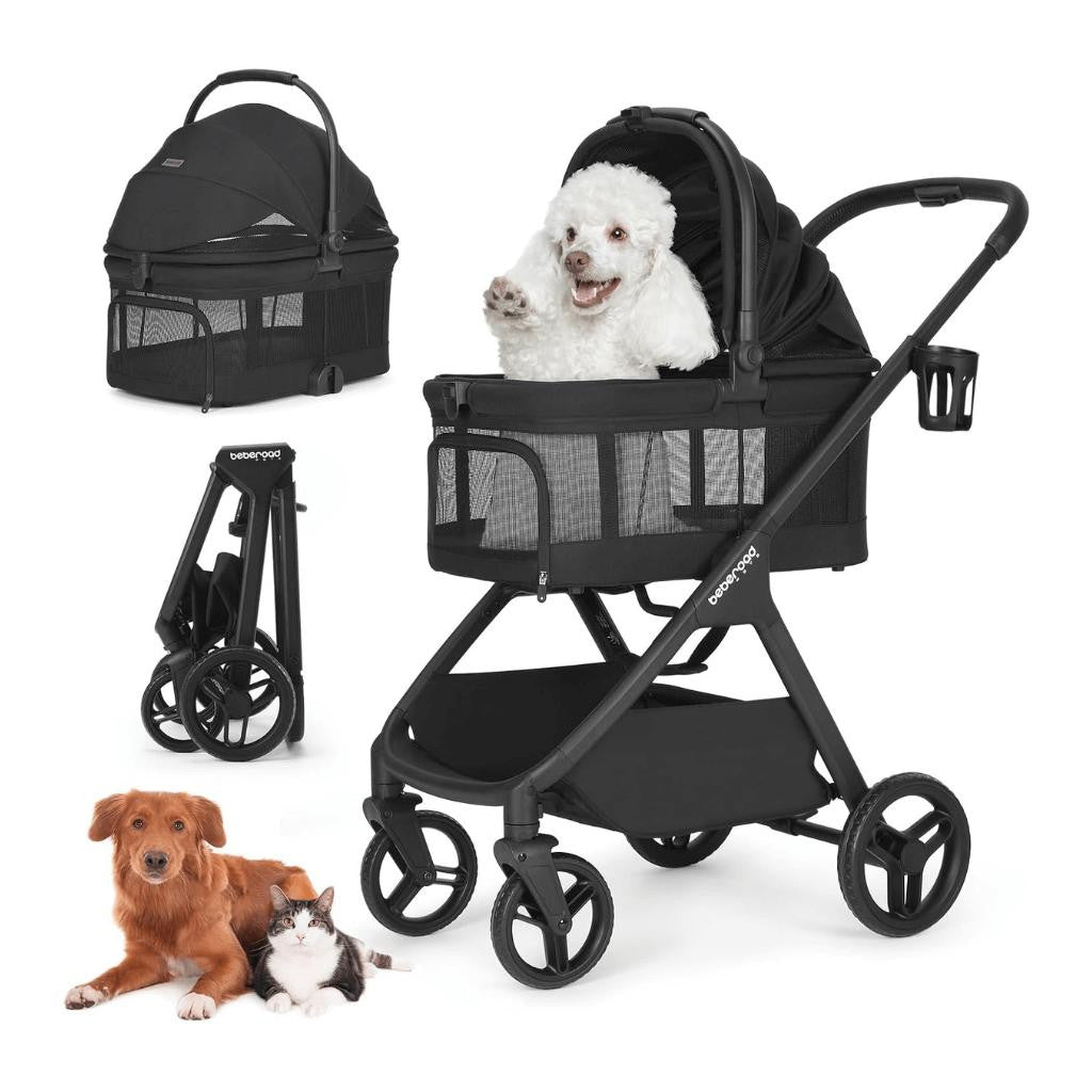  Beberoad X5 | 3-in-1 Pet Stroller & Travel System | Medium Pets up to 25kg | 3 Variations  BRUK145-X5-N Pets Own Us