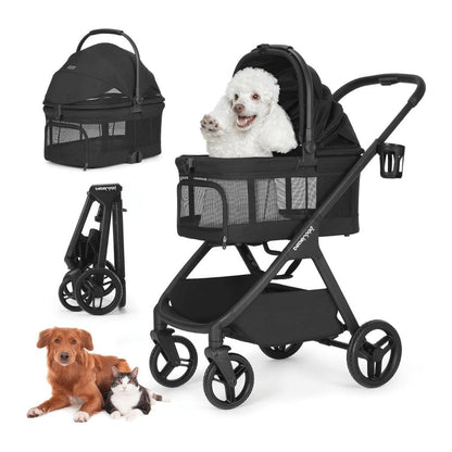  Beberoad X5 | 3-in-1 Pet Stroller & Travel System | Medium Pets up to 25kg | 3 Variations  BRUK145-X5-N Pets Own Us