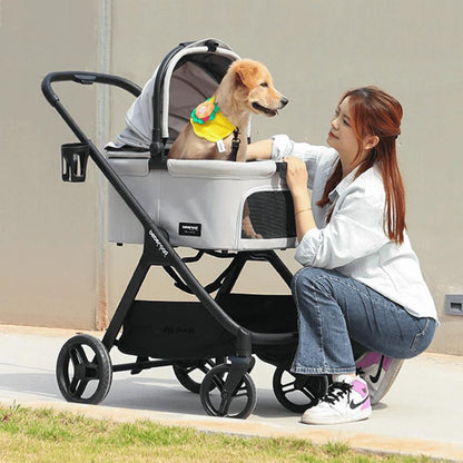  Beberoad X5 | 3-in-1 Pet Stroller & Travel System | Medium Pets up to 25kg | 3 Variations  BRUK145-X5-N Pets Own Us