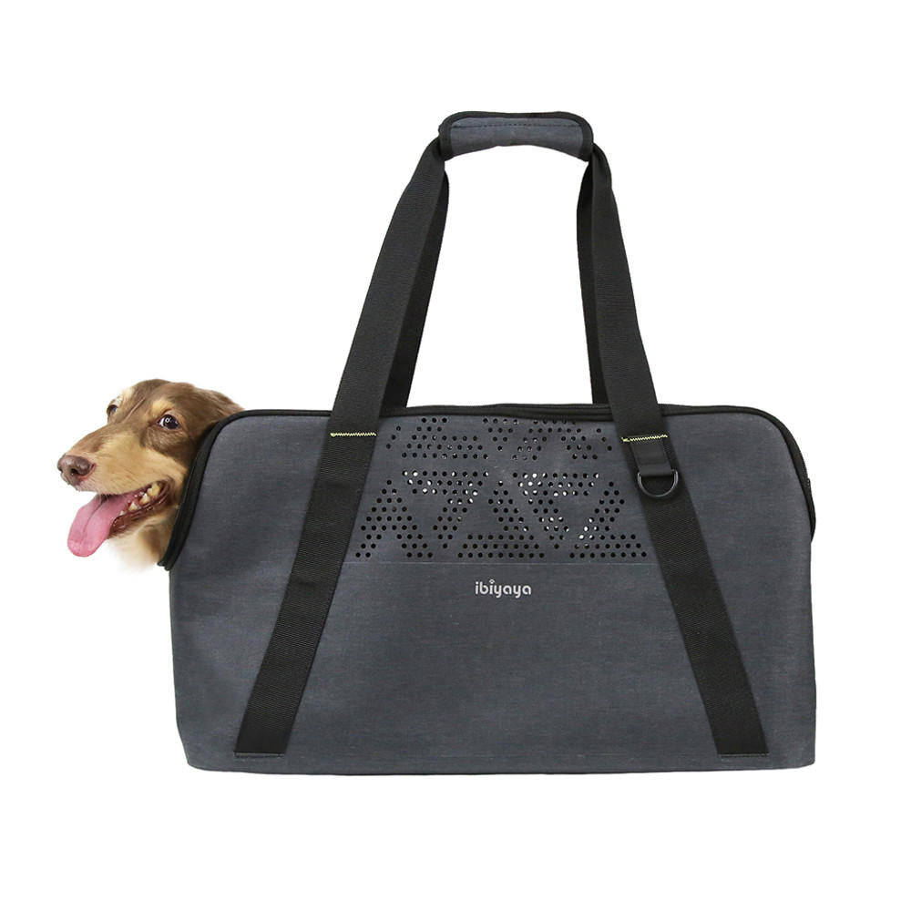  Ibiyaya® Dachshund Breezy Wanderer Fur-Free Pet Tote Bag  FC2392-L-G Pets Own Us