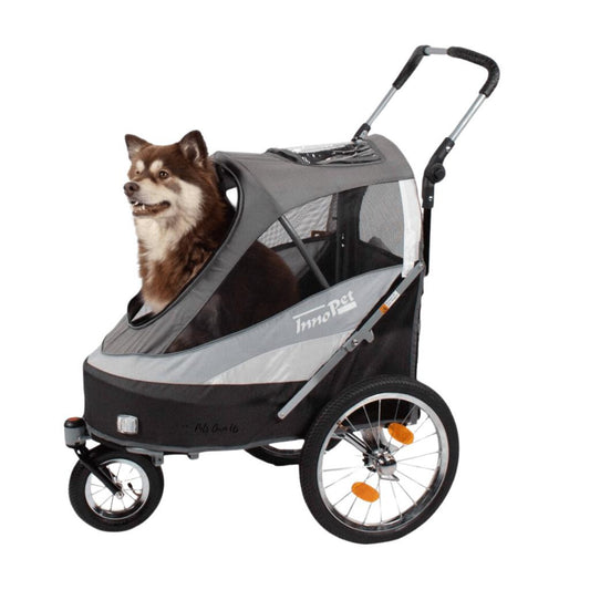 Innopet InnoPet Sporty Deluxe Dog Pram & Bike Trailer | Free Rain Cover | 2-Year Warranty   Pets Own Us