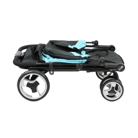 Innopet® Mamut XLarge Dog Pram >50kgs | Blue/Black | Free Rain Cover  IPS-038/OB Pets Own Us