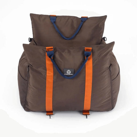  Luther Bennett Travel Dog Pod 2.0 | Dog Car Seat | With ISOFIX | Coffee  LB2-COF Pets Own Us