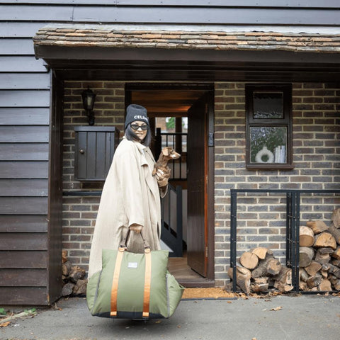  Luther Bennett Travel Dog Pod 2.0 | Dog Car Seat | With ISOFIX |  Olive Green  LB2-OLI Pets Own Us