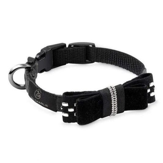 Oh Charlie Prestige Bowtie LUXURY by Oh Charlie - Black   Pets Own Us