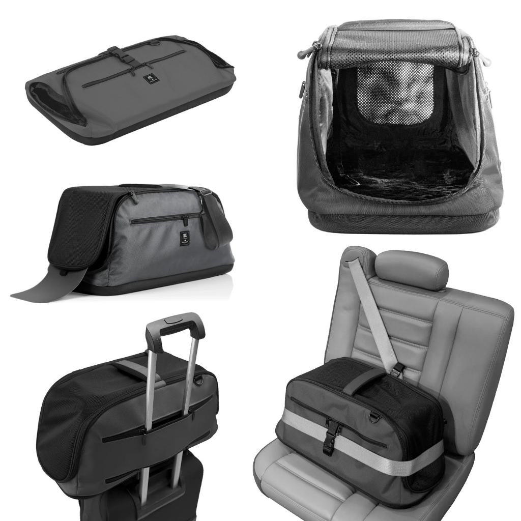  SleepyPod | AIR Pet Carrier | Crash Tested | Airline Compliant | Charcoal Grey  AI-CHR Pets Own Us