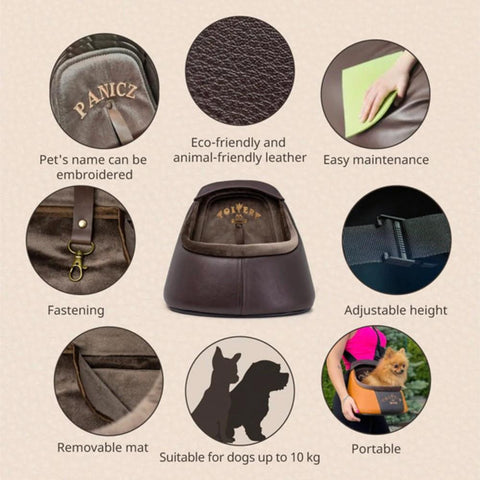  Toitert Original Dog Car Seat | Black   Pets Own Us